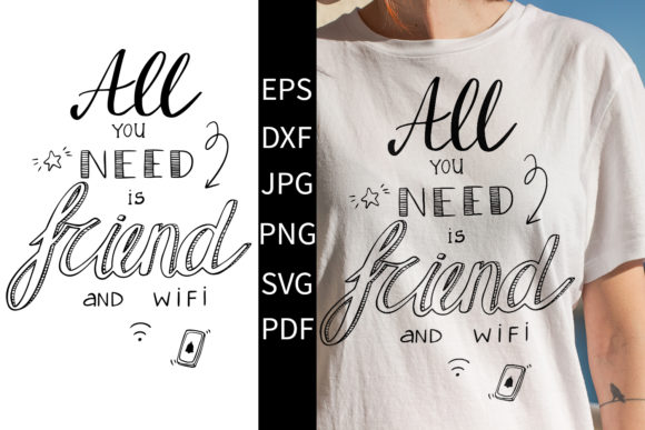 All You Need is Friend SVG Review