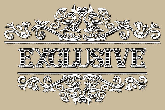 Exclusive Vintage Frame Vector SVG PNG