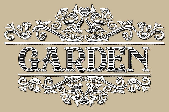Garden Vintage Frame Vector SVG PNG: A Designer’s Practical Take