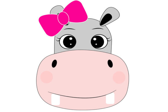 Hippo Svg: Cute and Versatile Design