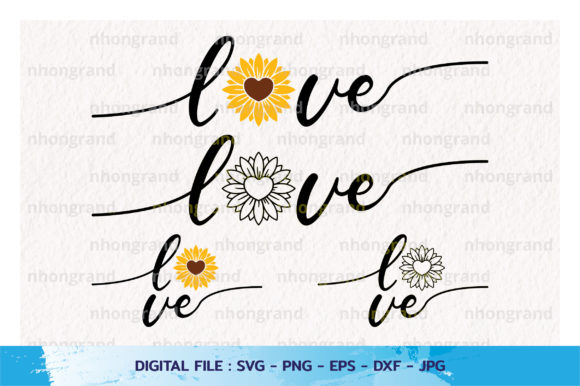 Love with Sunflower Silhouette Svg Review for Real Projects