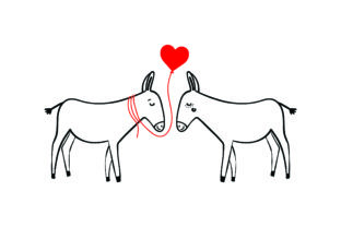 Lover Donkeys Embroidery Design Review for Real Projects